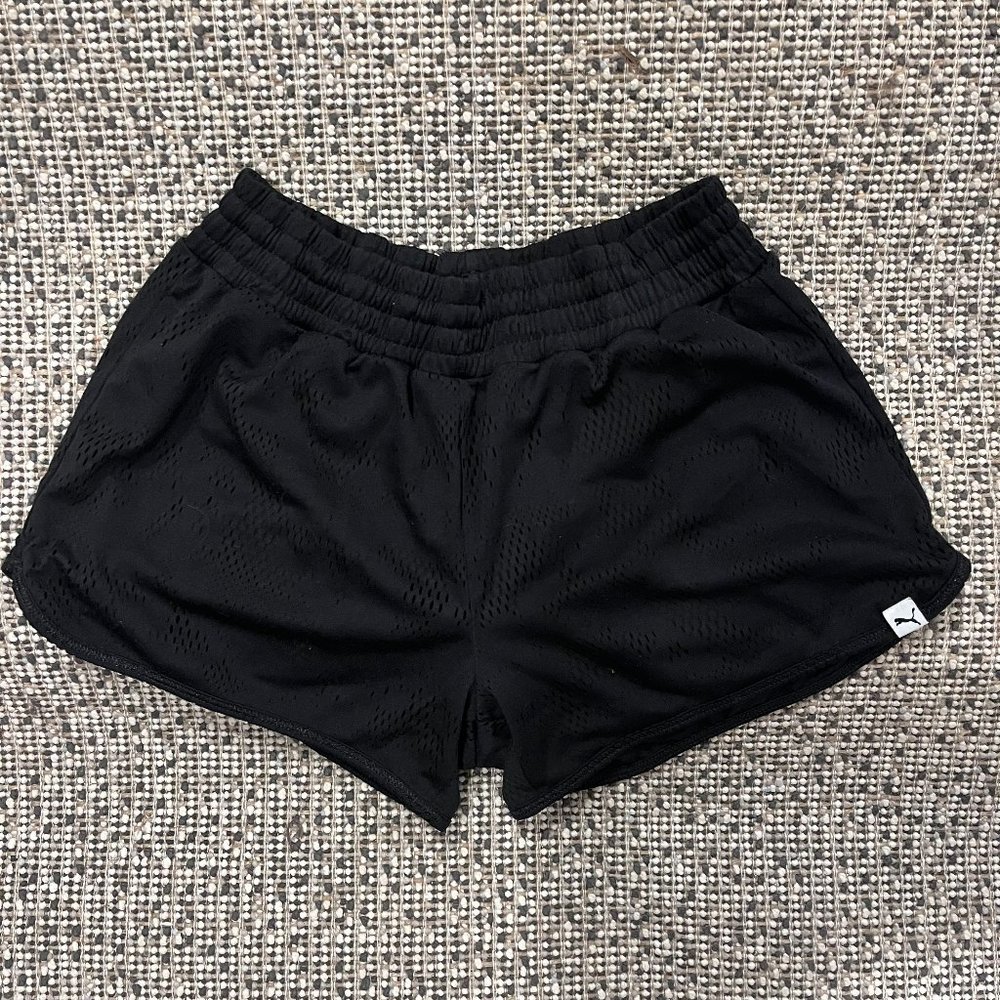 Puma Black Athletic Shorts